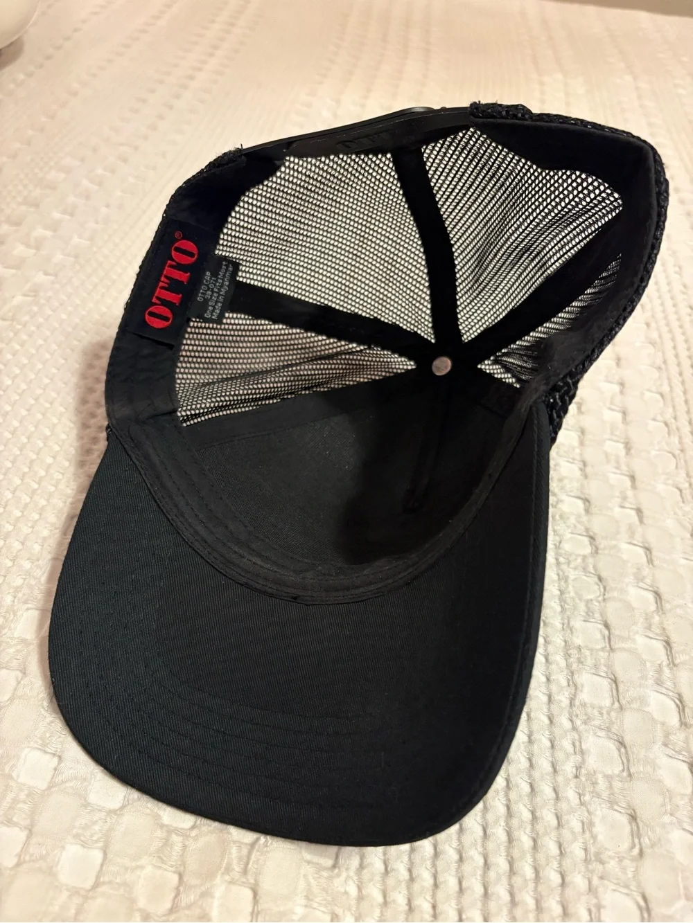 Eleven22 Saturated Otto Black Trucker Cap